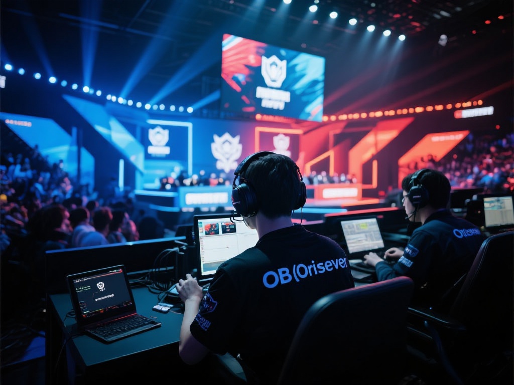 电竞赛事的飞速发展让许多人将目光聚焦于它的台前幕后