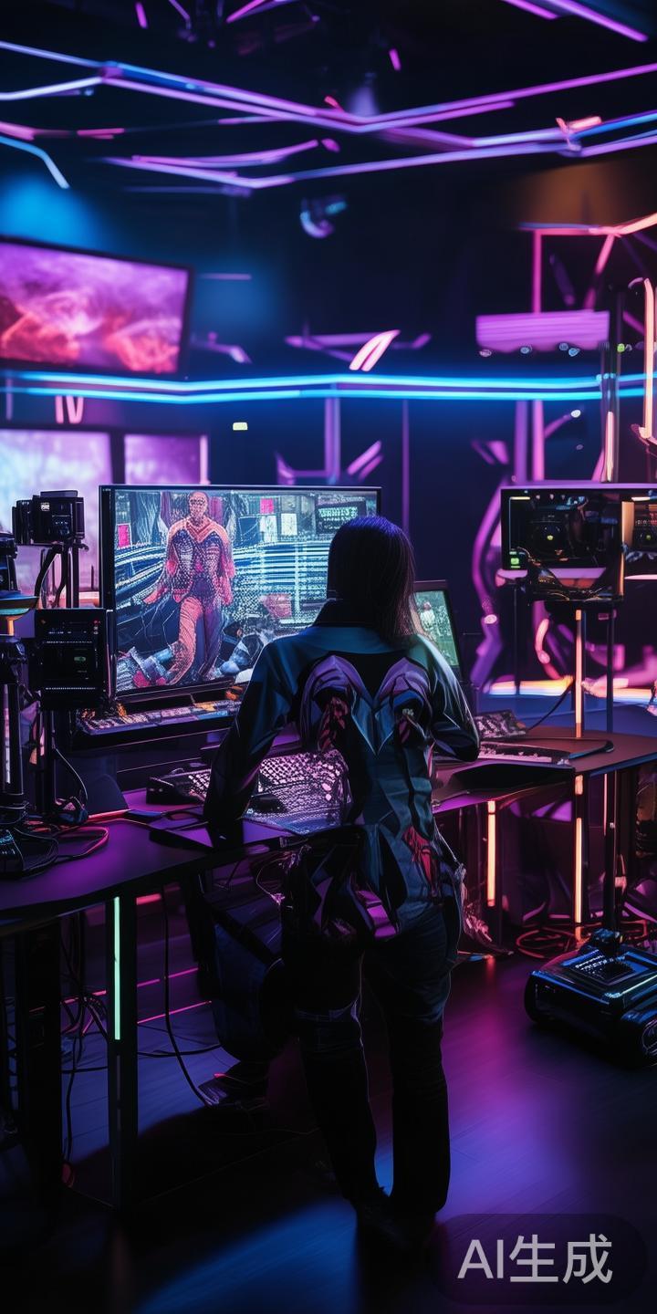 优秀的电竞OB直播离不开先进的硬件设备，比如多角度