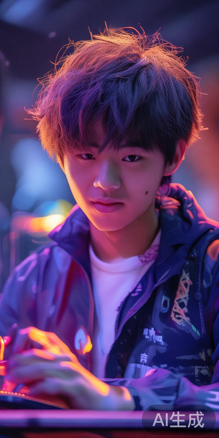 小新作为OB电竞的核心选手之一，承担着团队基础输出